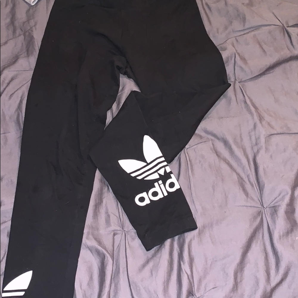 Adidas black leggings
